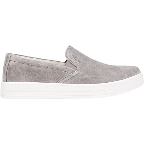 prada slip-on sneakers women's